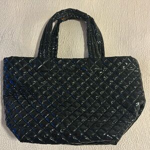 LIKE NEW: MZ Wallace Shiny/Patent Leather Medium Tote